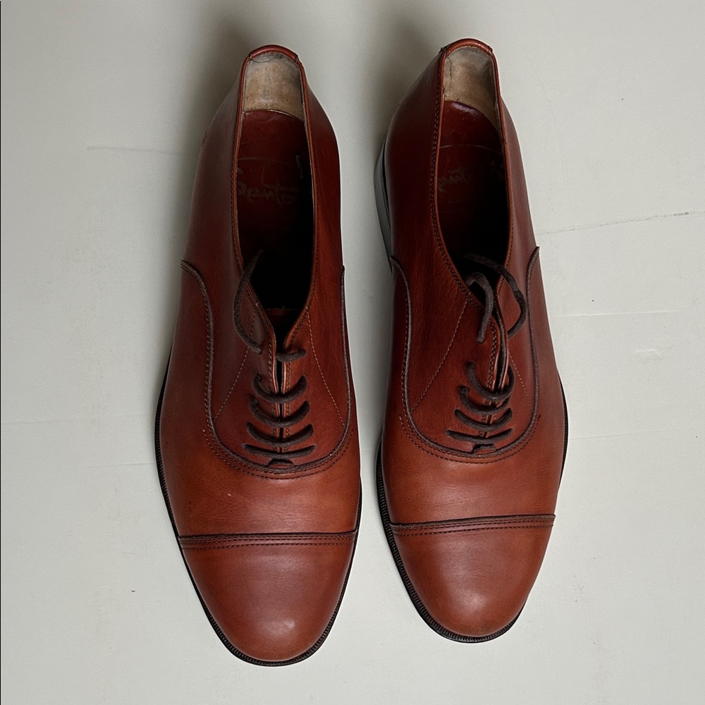 MEN’S SZ 8.5 VINTAGE SANTONI OXFORD